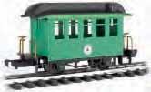 97088 SHORT LINE RAILROAD GREEN with BLACK ROOF Item No.