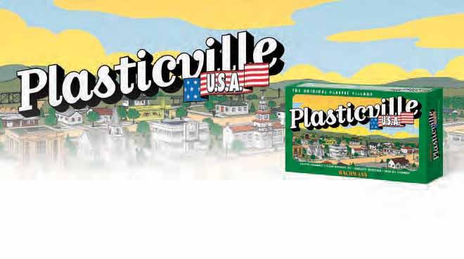 O SCALE PLASTICVILLE U.S.A. KITS O SCALE PLASTICVILLE U.S.A. KITS Since 1947, hobbyists and collectors have made Plasticville U.