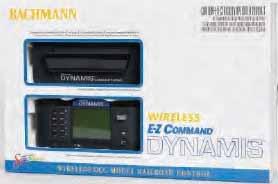 DYNAMIS DCC SYSTEM E-Z COMMAND DYNAMIS WIRELESS INFRARED DCC SYSTEM Item No. 36505 Suggested price: $369.