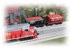 95 each Features include: die-cast metal trucks all metal operating couplers removable ore load