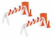 OPERATING AND ADDITIONAL ACCESSORIES BLINKING HAZARD BARRICADES (2 per package) Item No. 42702 Suggested price: $32.
