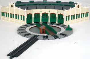 THOMAS & FRIENDS Tidmouth Sheds with Manually Operated Turntable Item No. 45236 Suggested price: $265.