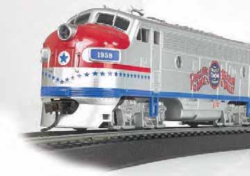 RINGLING BROS. AND BARNUM & BAILEY AND NORMAN ROCKWELL TRAIN SETS The Greatest Show on Earth Special an E-Z Track set with E-Z Mate couplers Item No. 00749 Suggested price: $259.