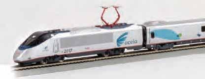 As an official Amtrak licensee of the Acela Express train, we re proud to present this DCC-equipped model in our award-winning Spectrum line.