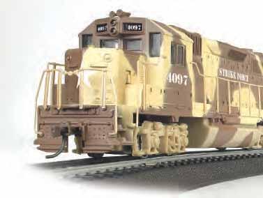 ELECTRIC TRAIN SETS Strike Force an E-Z Track set with E-Z Mate couplers Item No. 00752 Suggested price: $279.00 Rail transport has played a crucial role in successful U.S. military campaigns since the Civil War.