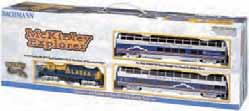 ELECTRIC TRAIN SETS 56" x 38" Oval