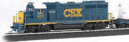 With its distinctive engine and cars displaying the classic CSX paint schemes, the Coastliner is proud to ride the busy rails of the Eastern seaboard.