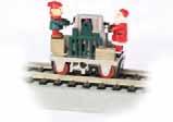 CHRISTMAS TRAINS HO SCALE GANDY DANCER OPERATING HAND CAR Suggested price: $69.00 HO SCALE 40' BOX CAR Suggested price: $29.00 CLAUS CANDY CANE CO. Item No. 17007 CHRISTMAS Item No.