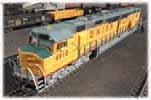 DIESEL LOCOMOTIVES EMD DD40AX CENTENNIAL (DCC EQUIPPED) Performs best on 22" radius curves or greater. Suggested price: $219.
