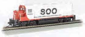 00 each This DCC sound-equipped EMD GP40 Diesel includes our Sound Value SoundTraxx diesel sound package with prototypical prime mover, 3