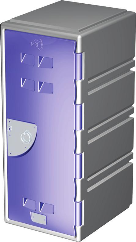 The OZ LOKA 100 DESIGN REG 131273. PATENT REG 2011903047 880mm 375mm 450mm SPECS Product Code: OL-100 1 Door unit stacks 2 doors high Weight: 10kg.