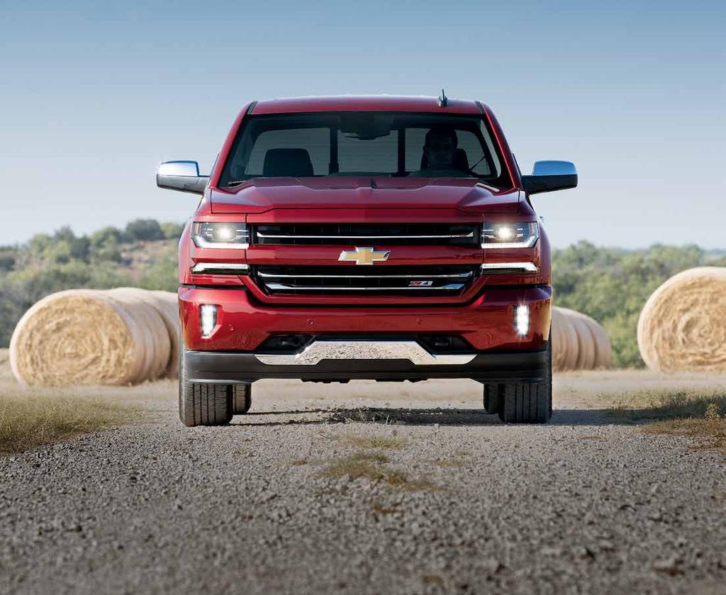 EXTERIOR DESIGN 1500 Crew Cab Short Box LTZ Z71 4x4 in Siren Red Tintcoat (extra-cost color) with available features. POWERFUL PERSONALITIES. For 2016, every Silverado gets a striking new appearance.