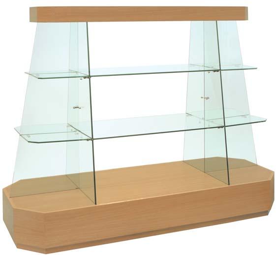 RECTANGLES Gondola G16/6 Size 1600 w x 600 d x 1mm h Open gondola with graduated shelving : 3 1317 90 268 798 1352 328 192 242 172 575 cross-section 1630 G16/6 GONDOLA 600 460 TIMBER SAMPLES (Colour
