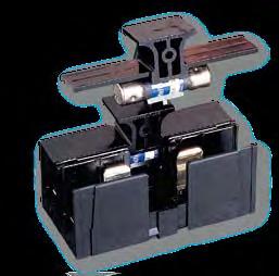 00 New DIN rail mountable fuse holders available on page 0 Dimensions in inches.22" 6 Class CC and Midget Fuseblocks Accessories 0.
