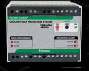 Control Power PGA-0500 Analog Current Meter PGR-260-OU 75-275 Vac/dc 50/60 Hz Control Power PGR-300 Ground-Fault Indication System For Ungrounded AC Systems GFP Features/Benefits Meets NEC Article