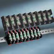 Footprint Provides Space Savings DIN-Rail Mounting Eases