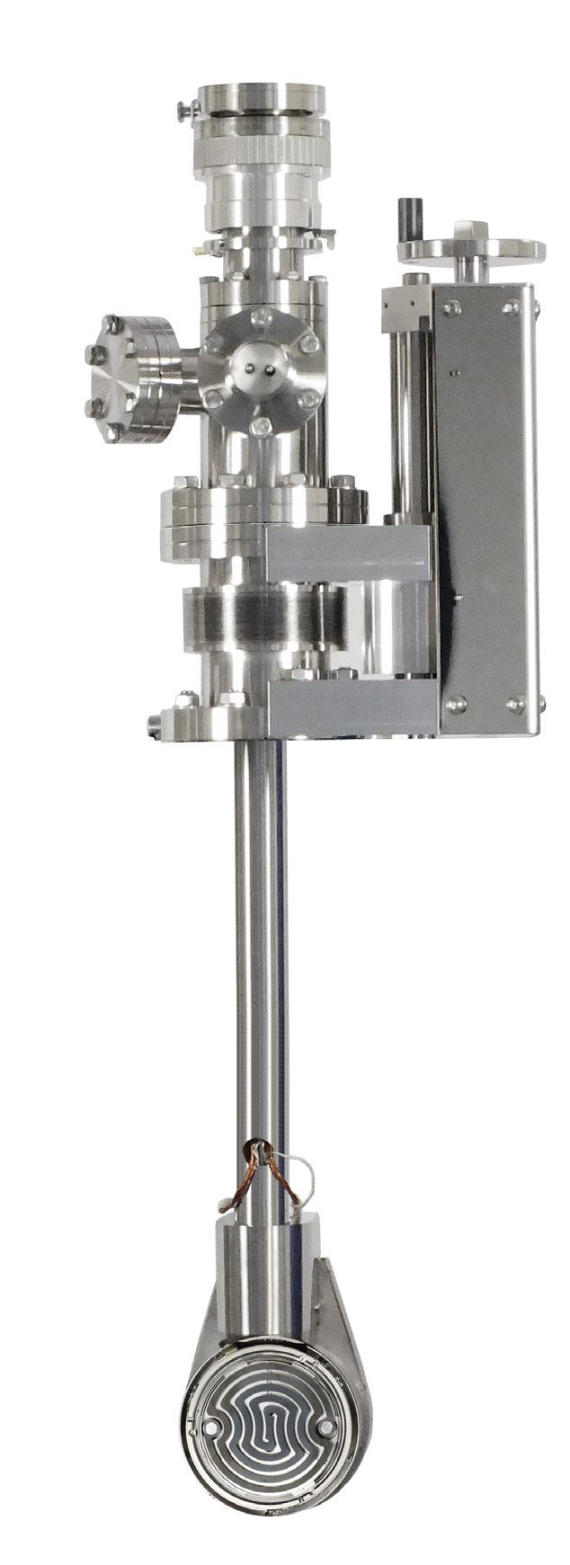 Stage Configuration: EC-I Series STANDARD CONFIGURATION Right-angle Deposition Stages Substrate surface at right angle to mounting flange plane EpiCentre EC-R Series Substrate diameter 2" (50mm)