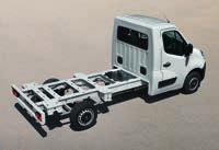 Fexibiity Movano chassis cab, crew cab and patform cab modes provide the perfect base for one of three factory-buit conversions tipper, dropside or box van.
