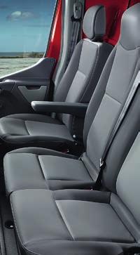 **Grey viny seat trim is optiona at no extra cost.