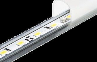Transparency Pendant Direct/indirect lighting Efficacy of up to 120 Lm/W UGR <19 Minimum lumen maintenance: 60 000h