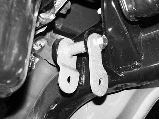 Figure 19 42. Using an appropriate jack, reinstall the differential in the vehicle. Attach the front mount to the original thread holes in the factory front crossmember with the factory bolts.