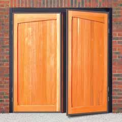 Cardale side hinged doors offer the following