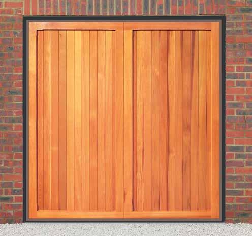 Timber Futura up and over doors Stunning garage doors