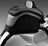 Thanks to the well thought-out design of the pannier case the BMW R 1200 ST remains slim and its handling is easy and safe even in city traffic.