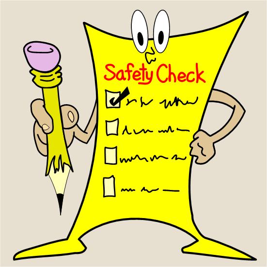 SAFETY CHECKLIST Make sure all protective guards are in place. Never remove guards. Determine that steering is responsive before beginning a job.