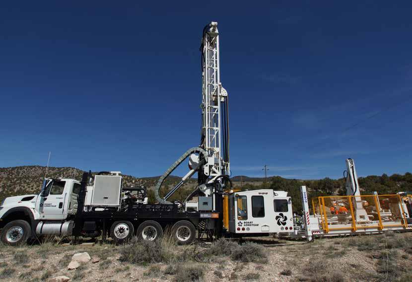 LF TM350E DRILL RIG Boart Longyear has combined proven technology from its most popular surface coring drill rigs to create the powerful LF TM 350e.