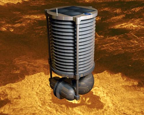 Illustrative concepts of future missions close to the Venus surface This 90-day Venus Mission will be either a Lander/Rover or an Aerobot (pictured) Aerobot Concept for Venus Mobile Explorer This