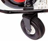 Optional swivel wheel kit for easy maneuverability.