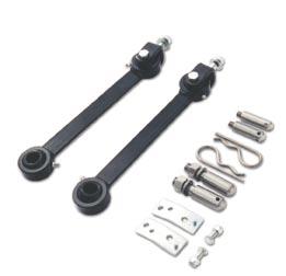 TeraFlex Front Sway Bar Disconnects for TJs (QDFT) Please make sure that your kit includes the following items before starting