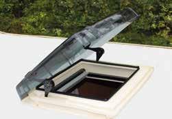 REMItop Vista is a multi-functional roof window including the internal frame and which is opened and closed via two notched positioners.