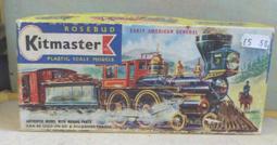 3.26B 00 Locomotives - Rosebud Kitmaster Rosebud-Kitmaster No. 3: Early American 4-4-0 Tender Locomotive 'General'. Unstarted. In original box. With instructions. Price ( ): 20.00 3.