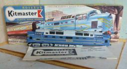 3.30B 00 Locomotives - Rosebud Kitmaster Rosebud-Kitmaster No. 10 English Electric 'Deltic' Diesel Locomotive. Bluesilver.