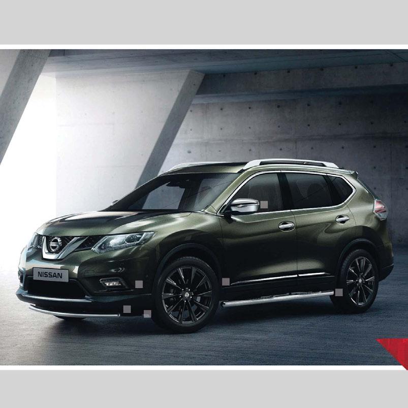 NEW X-TRAIL GENUINE NISSAN ACCESSORIES Customize your X-TRAIL to suit you with Nissan s extensive range of stylish, practical accessories.