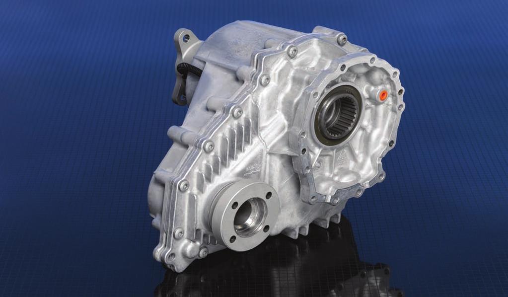 Chrysler s New All-wheel Drive System Figure 3: BW44-40 transfer case Heart of the AWD system Figure 4: Electronically controlled transfer case over temperature.