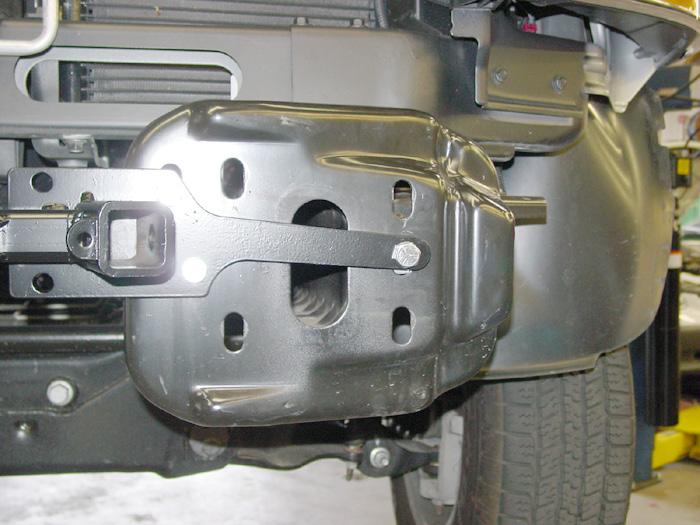 Supplemental Instructions 1. Place one supplied ½" x 1¾" bolt in each end of the main receiver brace (Fig.A). 2. Set the main receiver brace over the end of the frame (Fig.A). The main receiver brace should align with the existing holes.