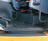 H YDRAULIC E XCAVATOR WORKING ENVIRONMENT The cab interior is spacious and provides a comfortable working environment Operator s Cab Multi-Position Controls The multi-position, pressure proportional