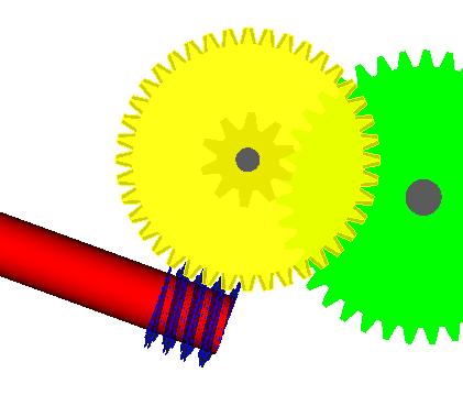 5.2.5 According to Worm Gears This is the command for the positioning of a worm and its
