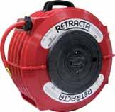 Hose Reels Retracta Auto Rewind Hose Reels Retracta is the robust market leader in rewind hose reel systems. Retracta is the answer to storage and safety problems.