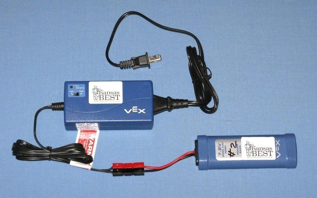 7.2 VOLT BATTERY CHARGER It takes about three and a