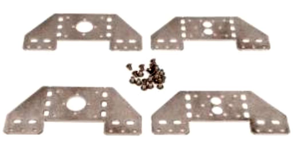 MOTOR MOUNTING KIT Mounting plates are.09 thick aluminum.