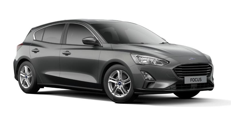 ALL-NEW FOCUS ZETEC FEATURES EXTERIOR 16" Alloy Wheels - Silver LED DTRLs Auto Lights Headlamp Bezel Black Front Fog Lamps with Cornering Function INTERIOR 6.