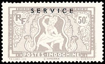 00 J56 D4 1pi red org 13.00 11.00 O7 A22 10c dk blue (R) sia achieved independence late in 1949 358 A46 25r orange brown 26.00 13.00 Nos.