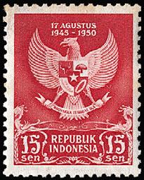 10 O9 A22 20c rose (Bl) 1 as the United States of Indonesia and Set, hinged 300.00 O10 A22 21c olive grn (Bl) 1.