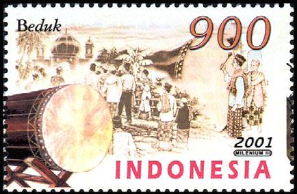 75 Indonesia Post in the 21st Century A554 Issued: No.