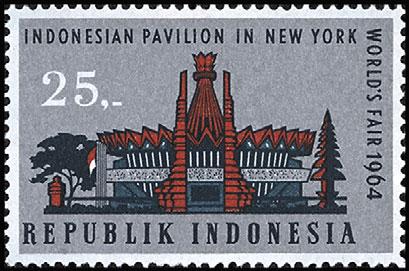 651-654 (4) 1 1 50r, Torch. Afro-Asian Islamic Conf., Bandung, Mar. Stamps of Netherlands Indies and 1965. 1963, Nov. 10 Unwmk. Perf.