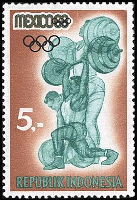 694a contains one imperf. stamp similar to No. 694. Thomas Cup 30r, Observatory, globe and sky, vert. 1966, Nov. 10 with Victory 1968, Sept. 20 Perf.